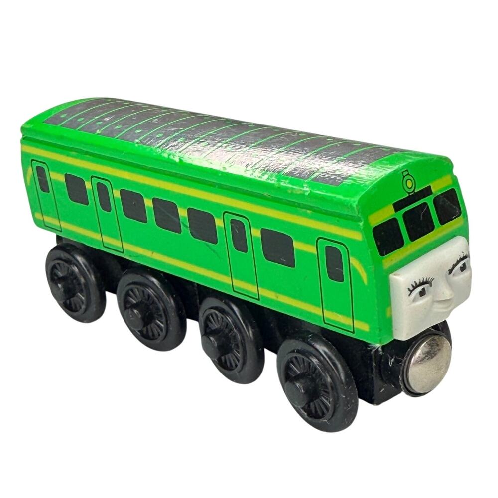Thomas & Friends Wooden Railway Daisy Diesel 2003 Retired Train Learning Curve